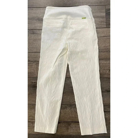 NWT Swing Control Golf Pants Ivory Pattern Size 6 New - Picture 5 of 6